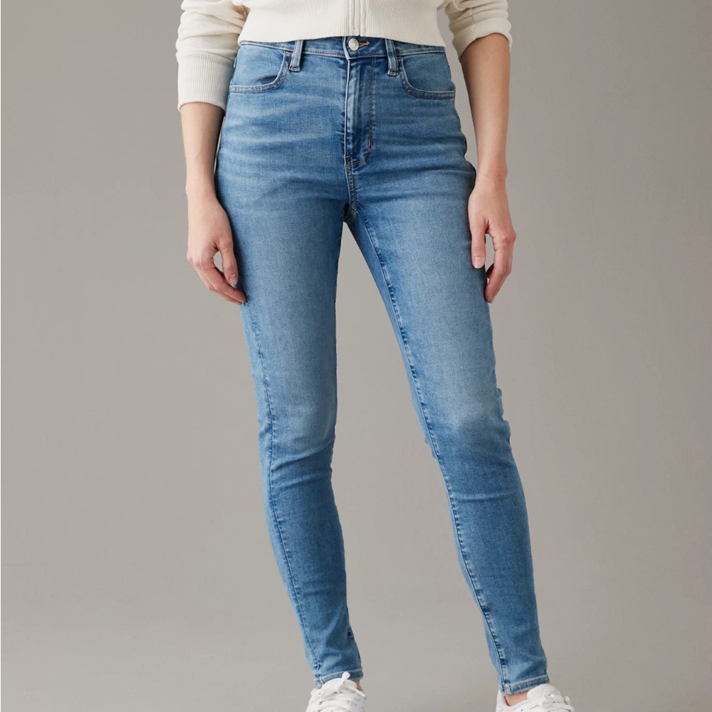 American Eagle Outfitters medium Blue High Rise Jeans